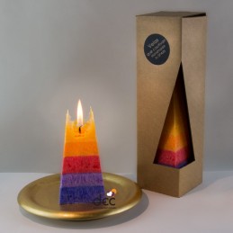 Vela Pirámide FUEGO Ascendente