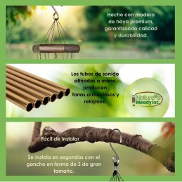 Campana de viento Premium,...