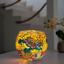 Portavela cristal...