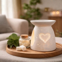 Quemador de Aceite Corazón