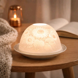 Portavela Dome Light Girasol