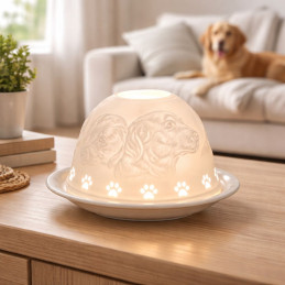 Portavela Dome Light Perros
